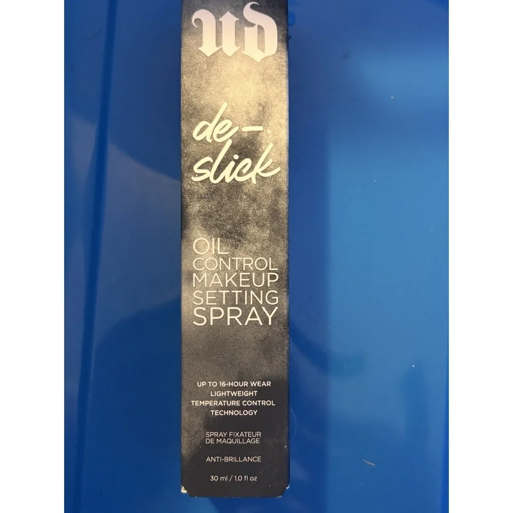 Urban Decay de slick Oil Control Makeup Setting Spray 1.0 fl oz 30ml Brand New!!